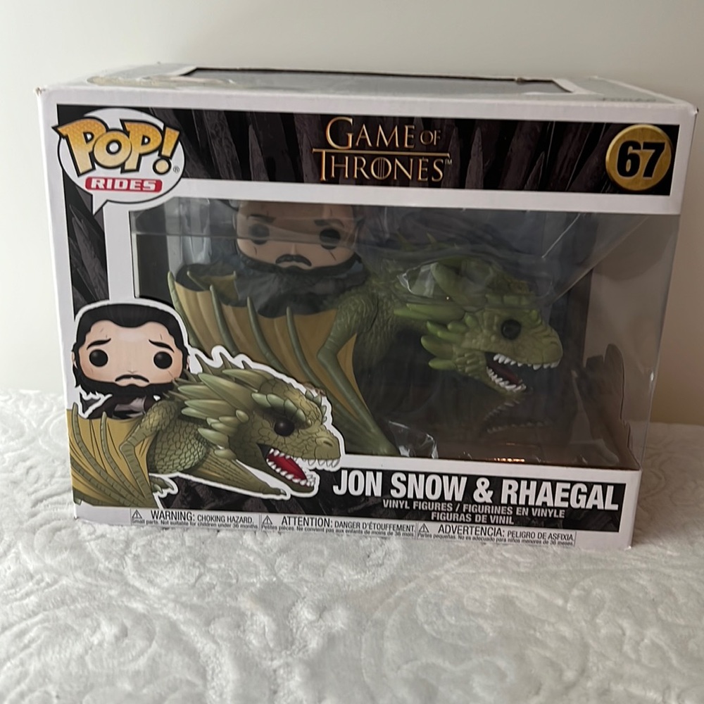 Funko PoP Game of Thrones Jon Snow & Rheagel